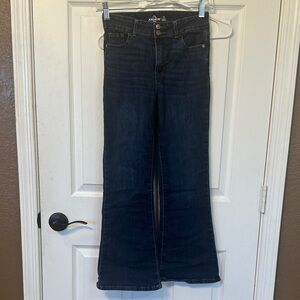 Jordache Girls Dark Blue Flare Jeans